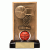 Color 5.75" Resin Spinning Basketball Trophy