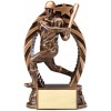 Running Star 5.5" Resin Sculpture Baseball Trophy